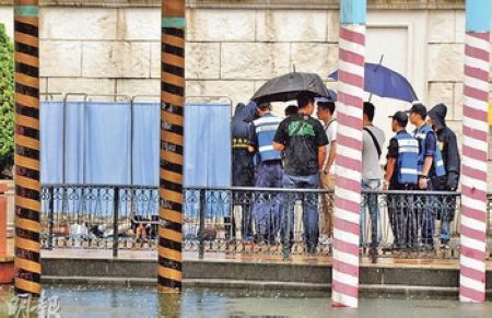 香港男子在澳门赌场酒店投湖自尽警方检获遗书（图）