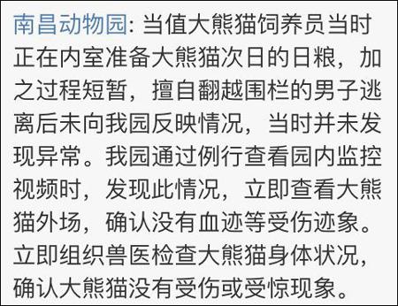 网友们则一致谴责这名不知好歹的男子：还好美灵只是想跟他玩耍，否则后果不堪设想，毕竟滚滚也是猛兽啊！